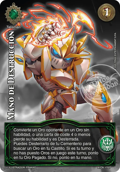 Mano de Destruccion