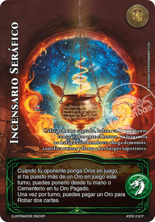 Incensario Serafico