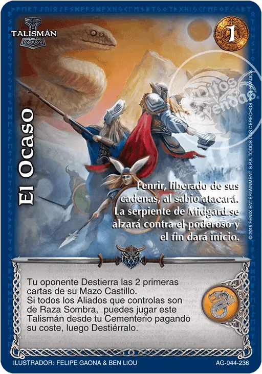 El ocaso
