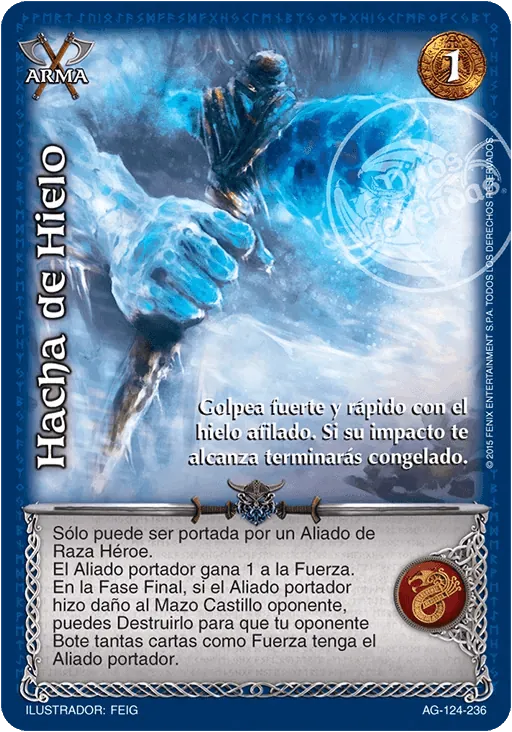 Hacha de Hielo