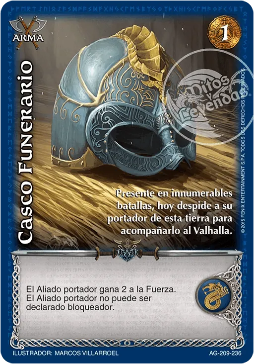 Casco Funerario
