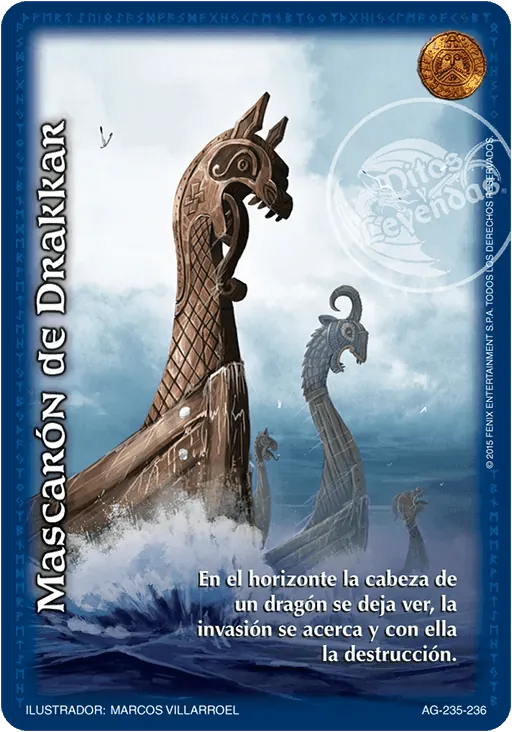 Mascarón de Drakkar