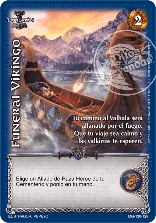 Funeral Vikingo