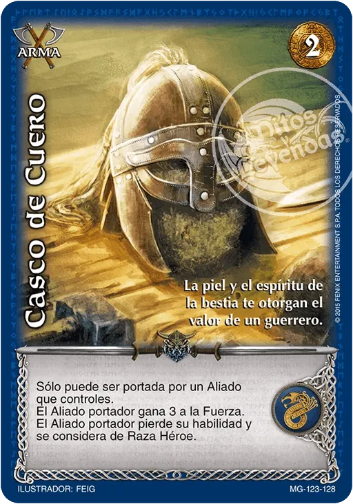 Casco de Cuero