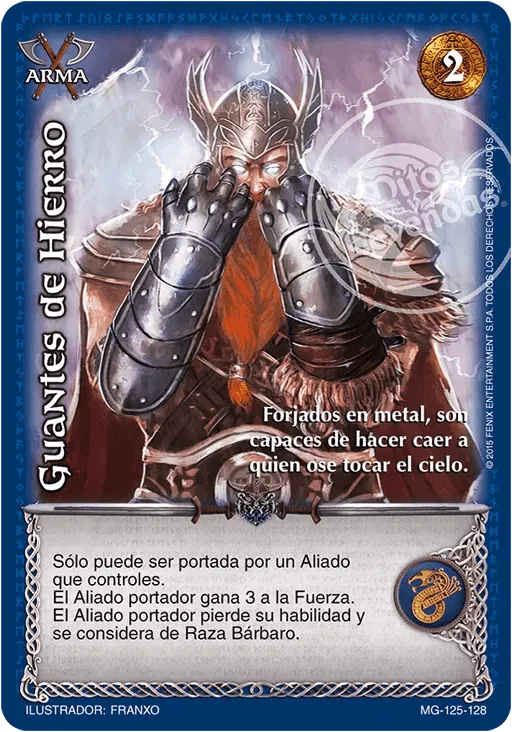 Guantes de Hierro