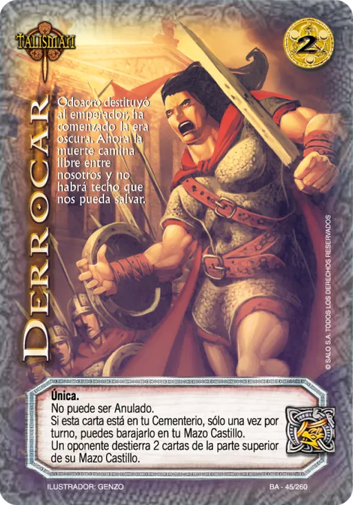Derrocar