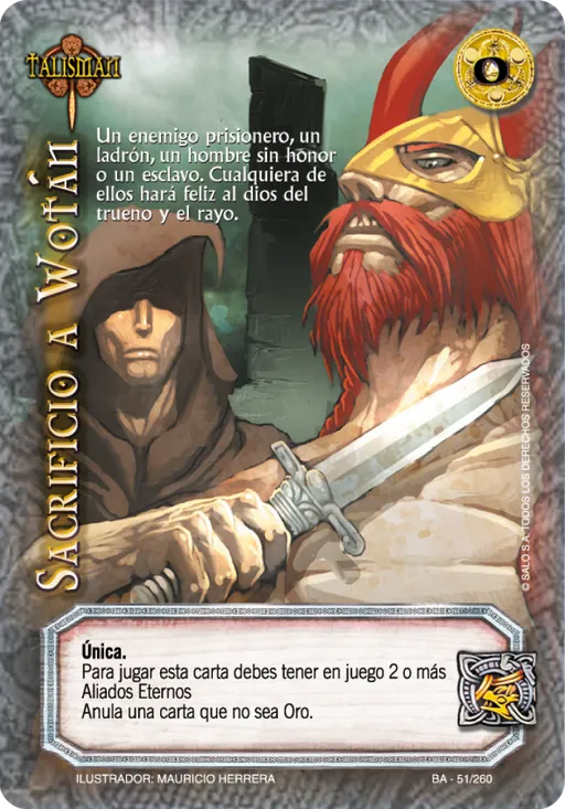Sacrificio a Wotán