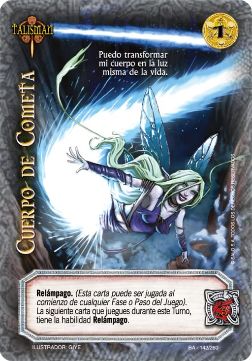 Cuerpo de Cometa