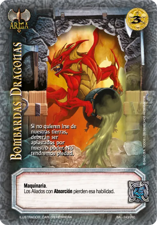 Bombardas Dragonas
