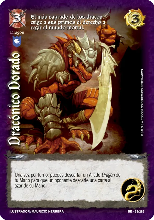 Draconico Dorado