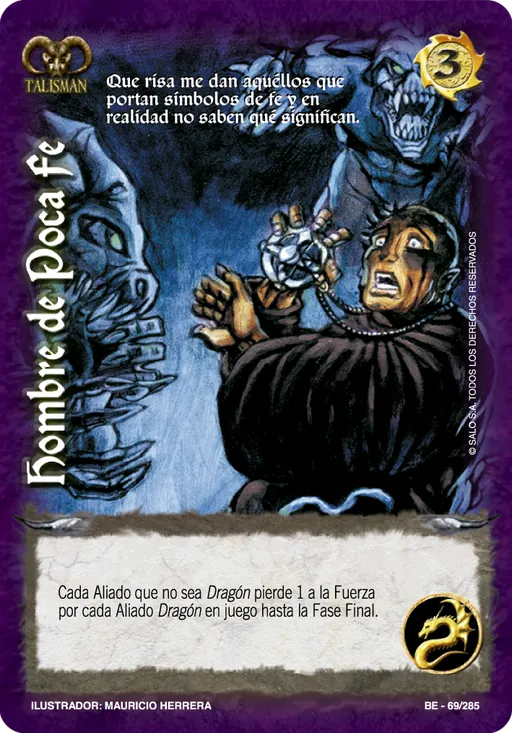 Hombre de Poca Fe