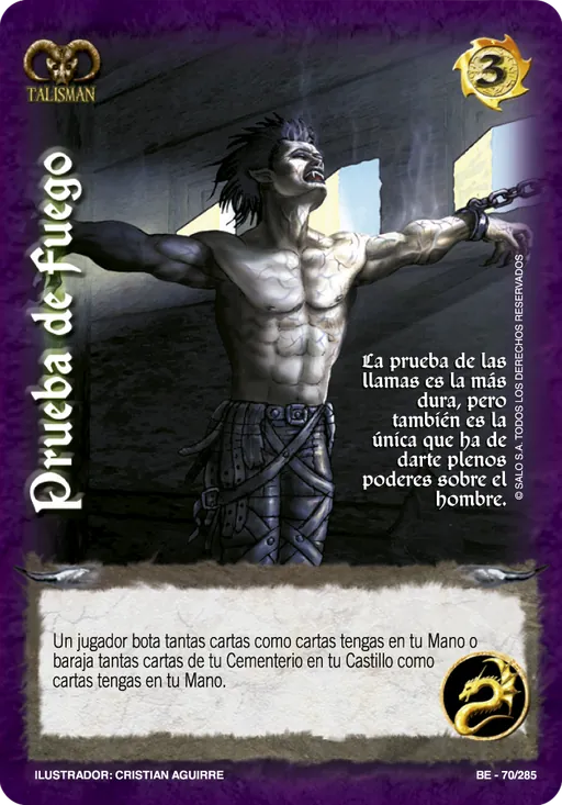 Prueba de Fuego