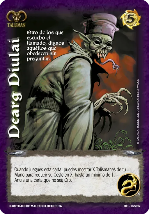 Dearg Diulai