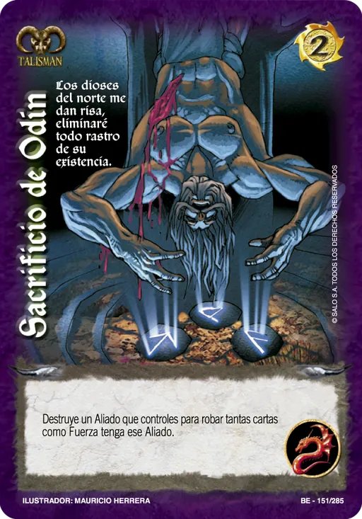 Sacrificio de Odín