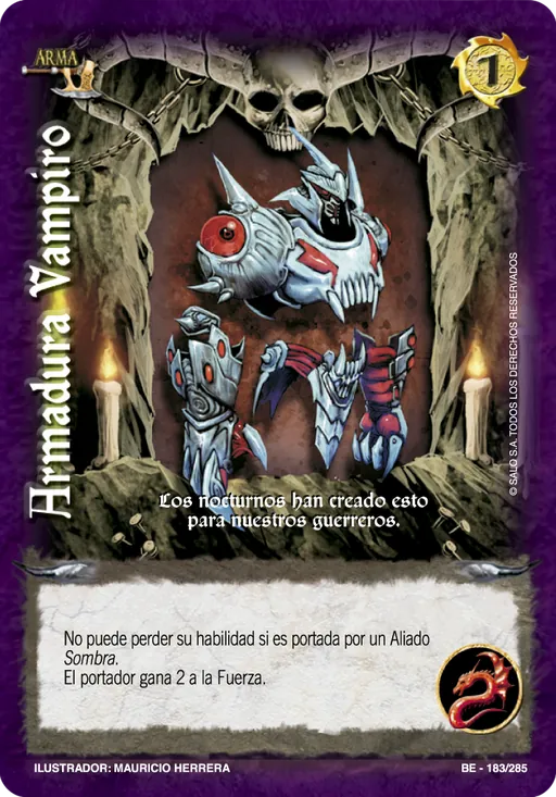 Armadura Vampiro