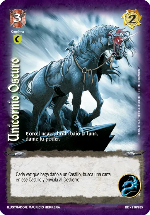 Unicornio Oscuro