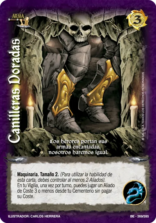 Canilleras Doradas