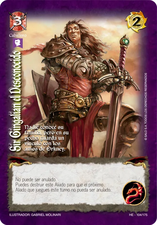 Sir Gingalian el Desconocido