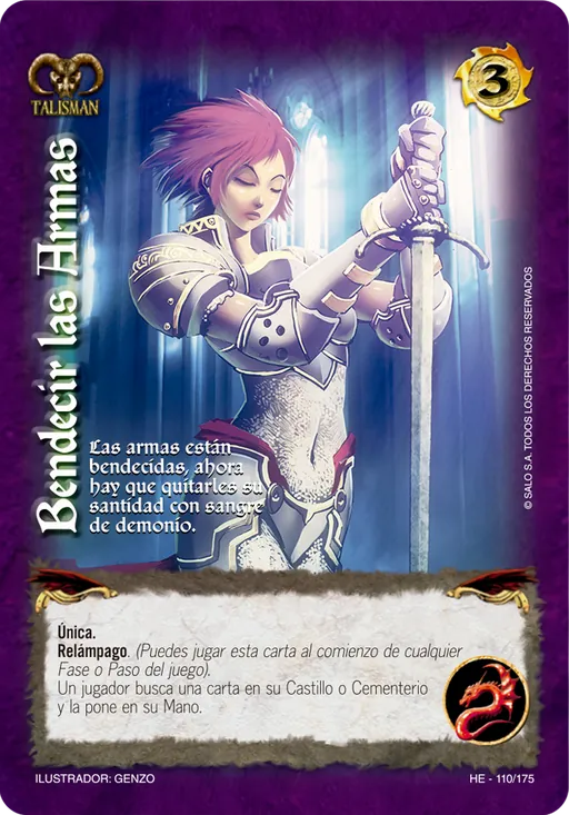 Bendecir las Armas