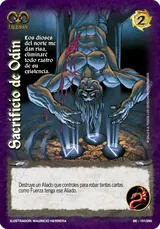 Sacrificio de Odín