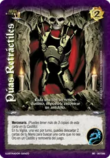 Púas Retráctiles