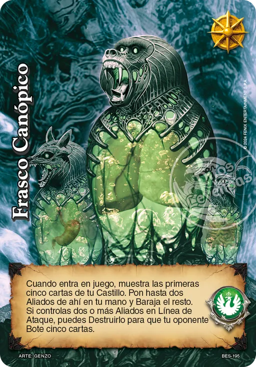 Frasco Canopico