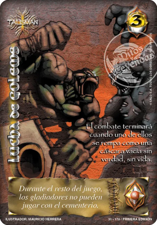 Lucha de Gólems