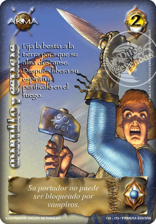 Martillo y Estacas