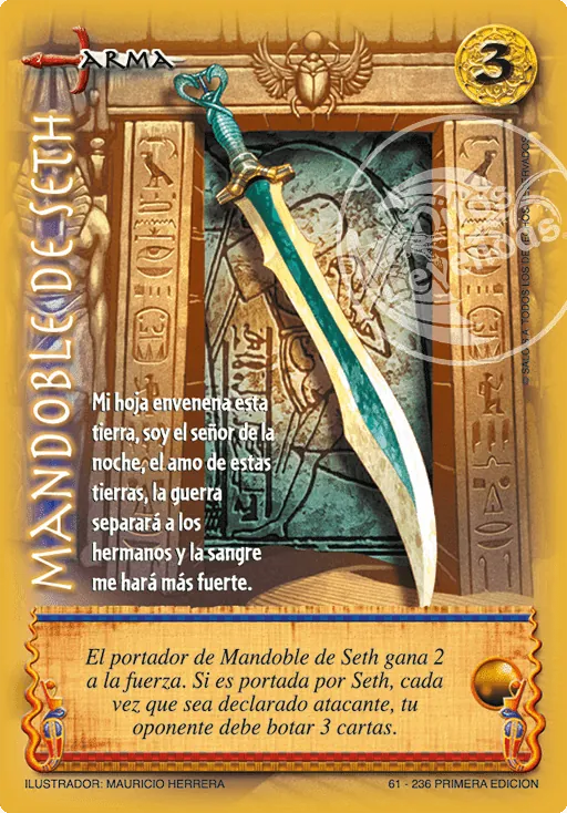 Mandoble de Seth