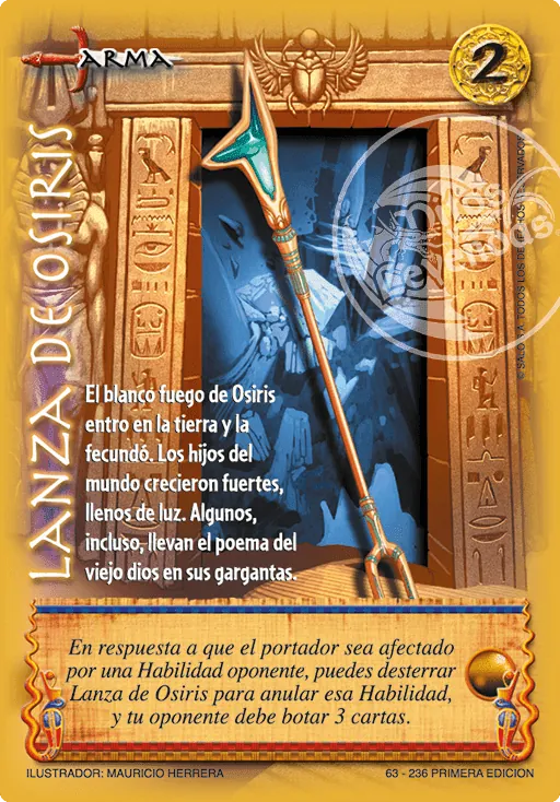 Lanza de Osiris
