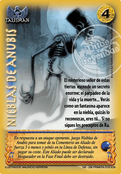 Nieblas de Anubis