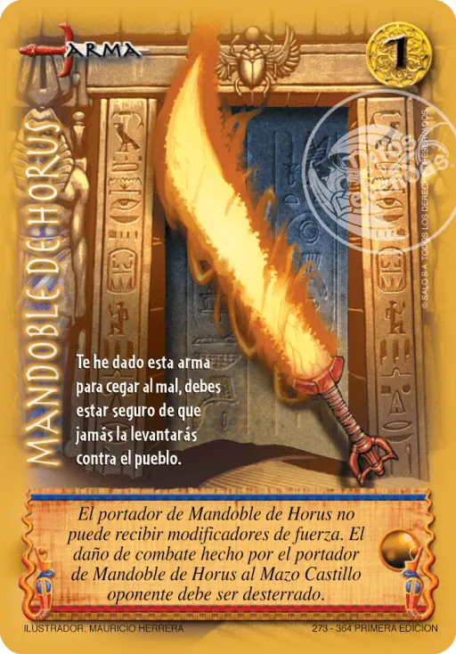 Mandoble de Horus
