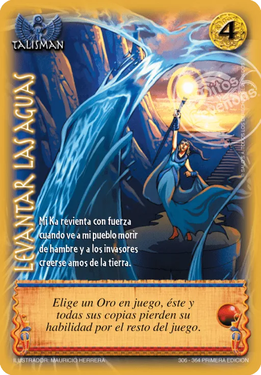 Levantar las Aguas