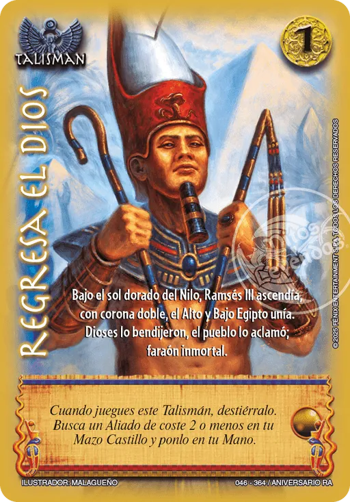 Regresa el Dios