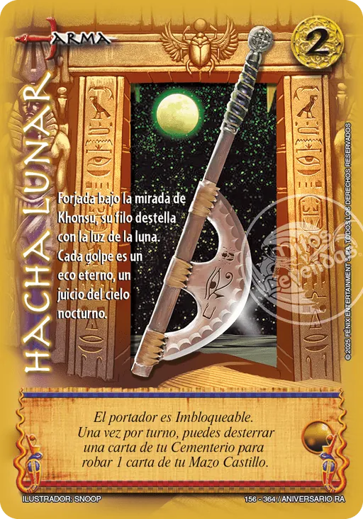 Hacha Lunar