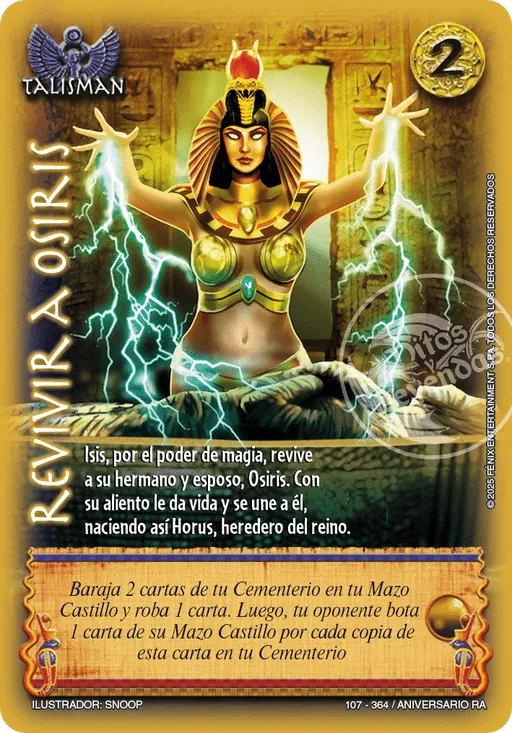 Revivir a Osiris