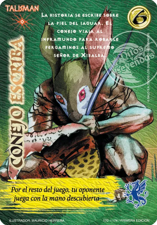 Conejo Escriba