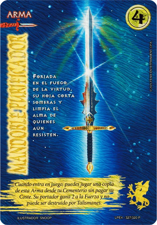 Mandoble Purificador