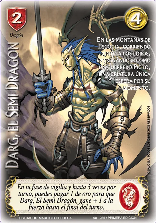 Darg, El Semi Dragón