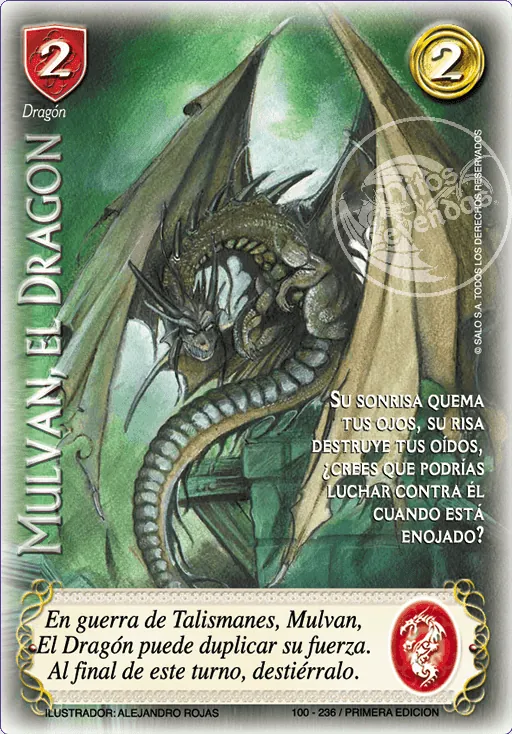 Mulvan, El Dragón