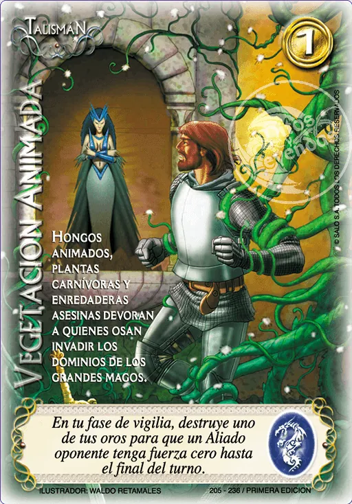Vegetación Animada