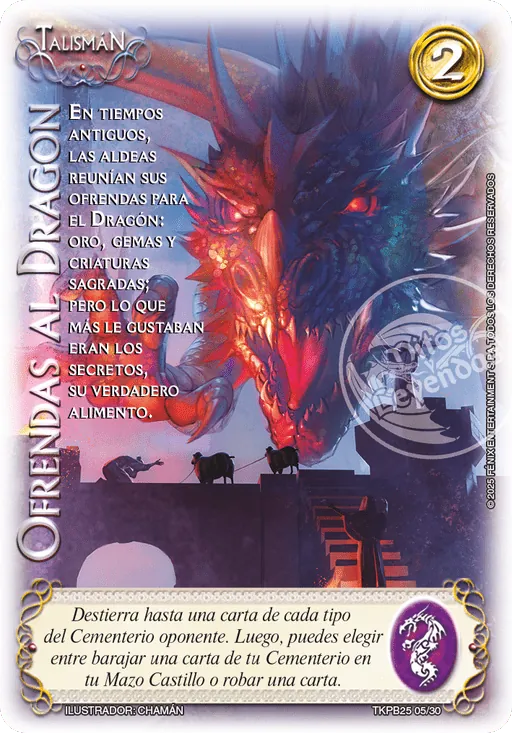 Ofrendas al Dragón