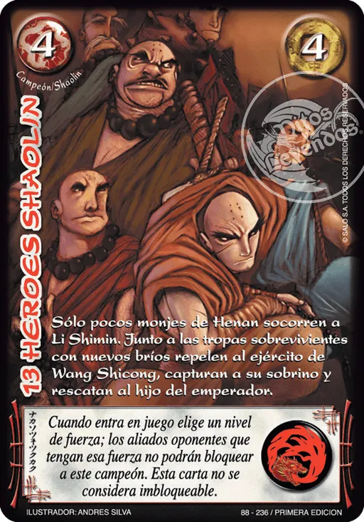 13 Héroes Shaolin