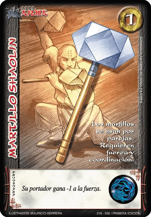 Martillo Shaolin