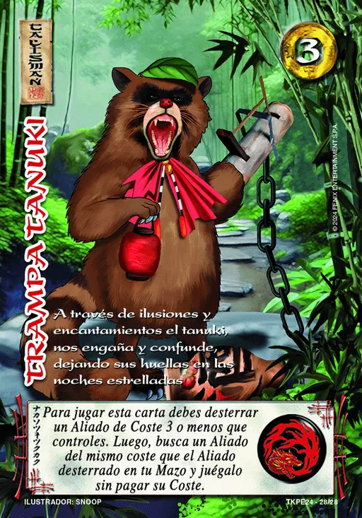 Trampa Tanuki