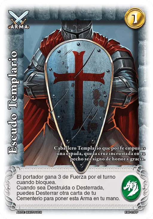 Escudo Templario