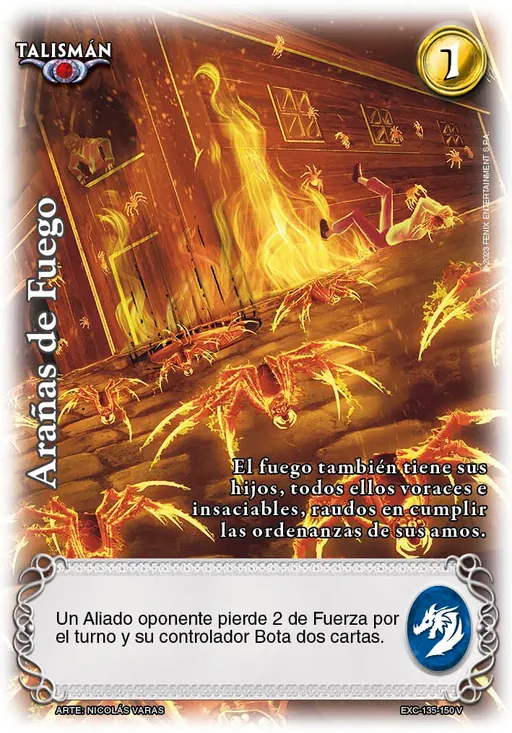 Arañas de Fuego