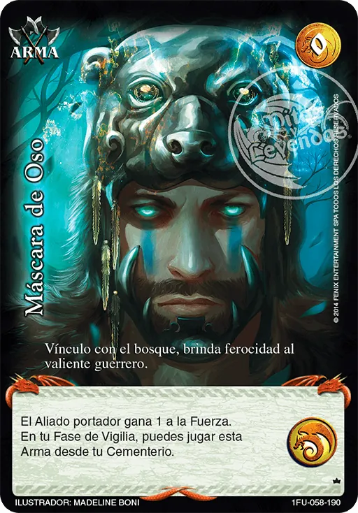 Máscara de Oso