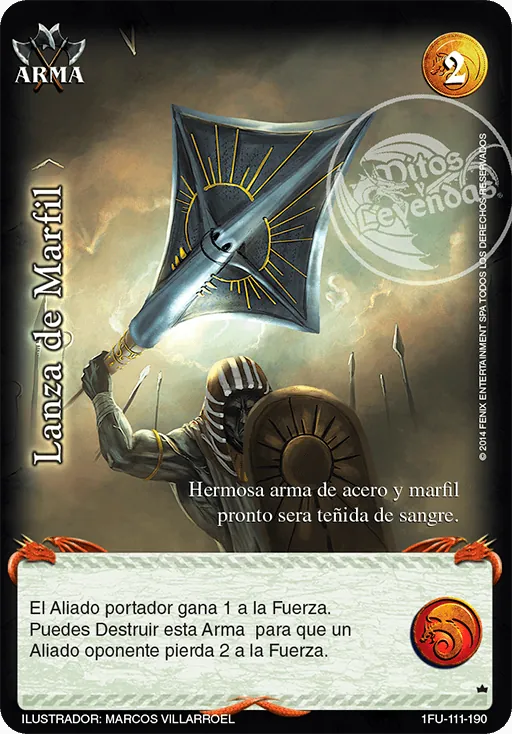 Lanza de Marfil