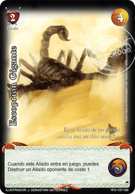 Escorpión Gigante